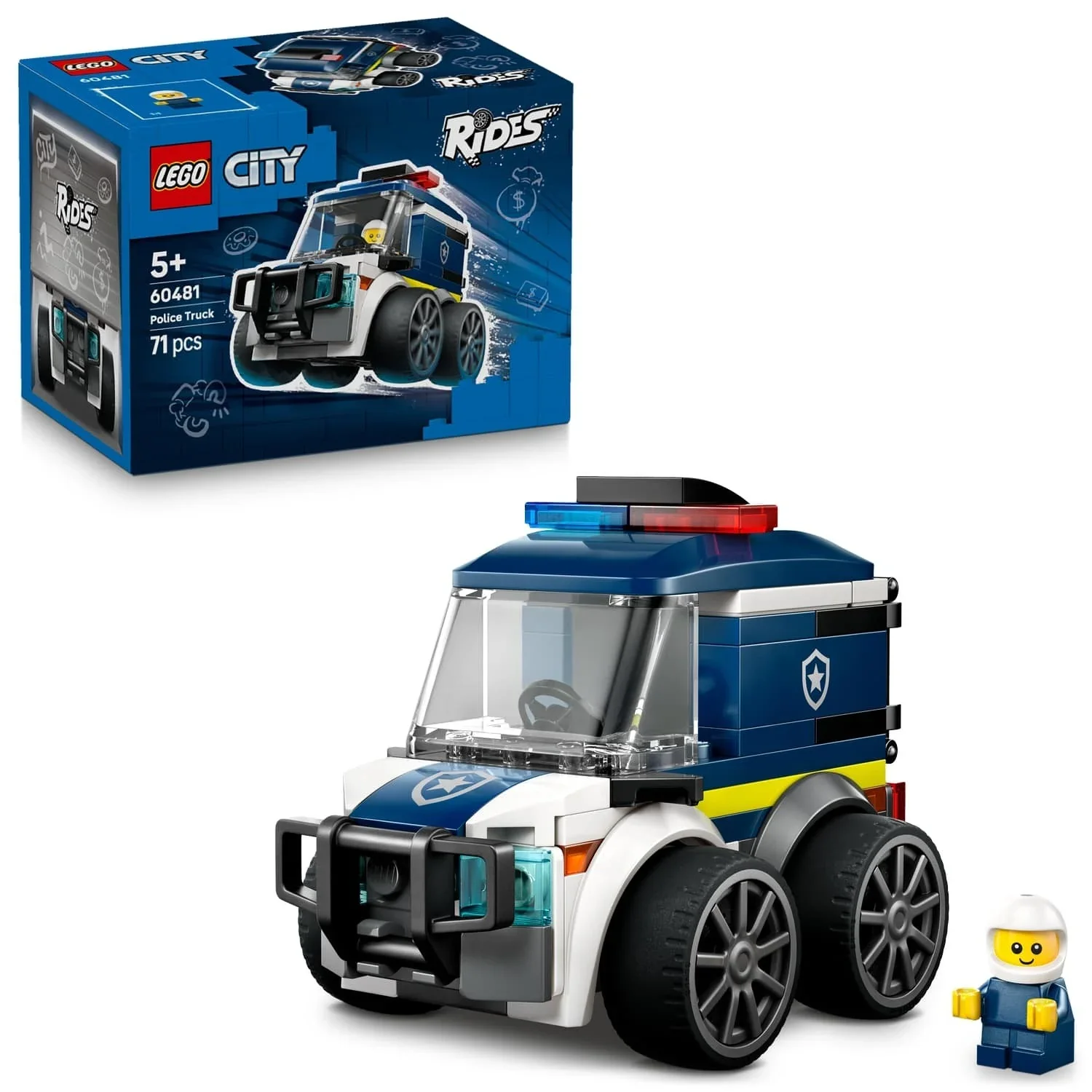 Lego 60481 City Rides Police Truck