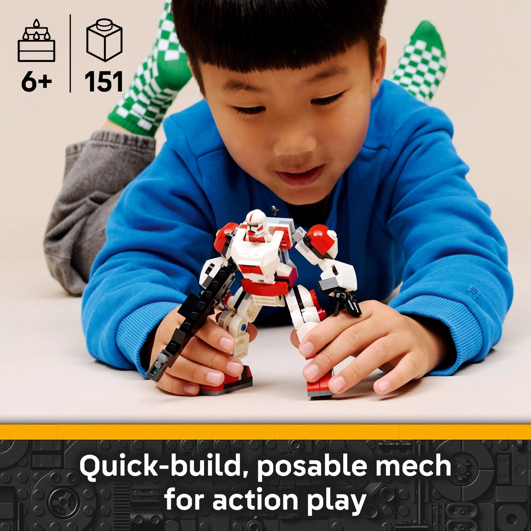 Lego 75448 Clone Shock Trooper Mech - Image 3