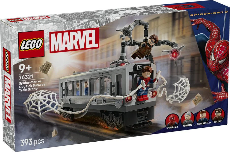 Lego 76321 Spider-Man vs. Doc Ock Subway Train Scene