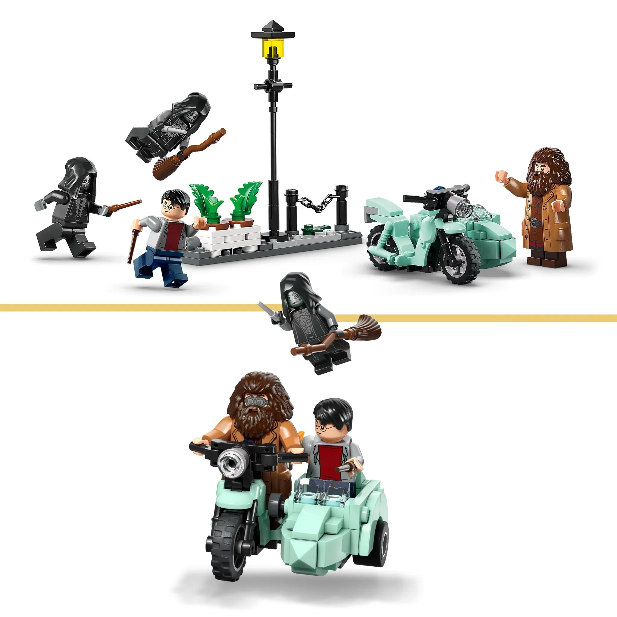 Lego 76459 Hagrid & Harry's Privet Drive Escape - Image 4