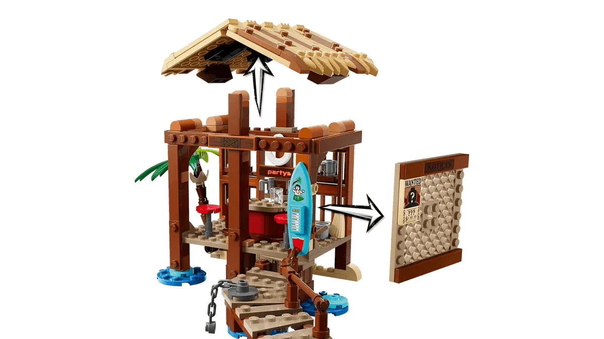 LEGO 75636 One Piece Windmill Village Hut Set - Image 3