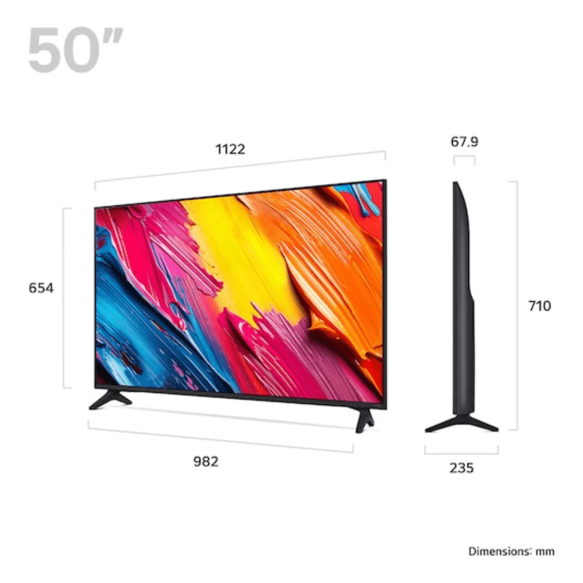 LG 50" QNED 4K Smart TV (50QNED70A6A) - Image 2