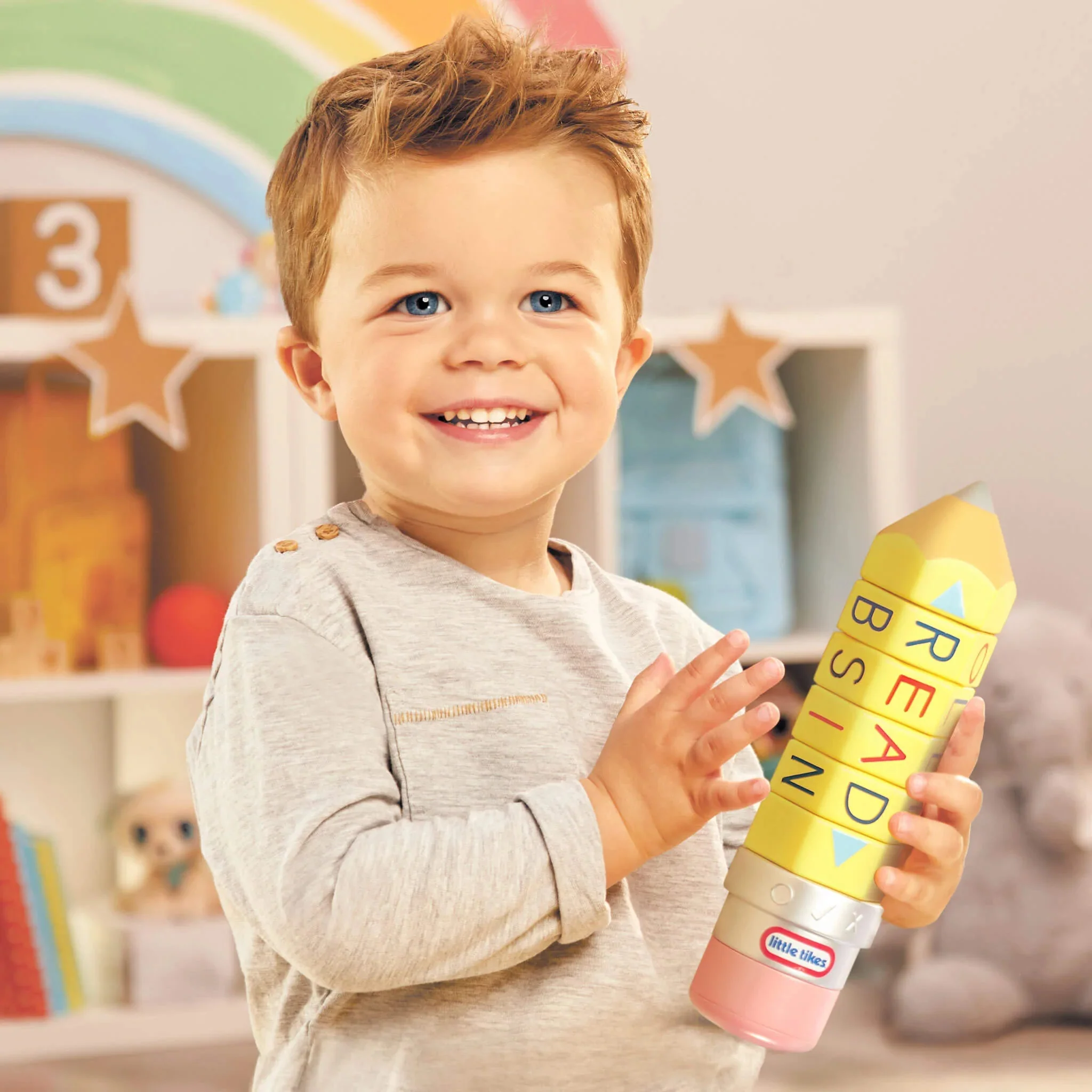 Little Tikes Learn & Play 100 Words Spell & Spin Pencil - Image 2