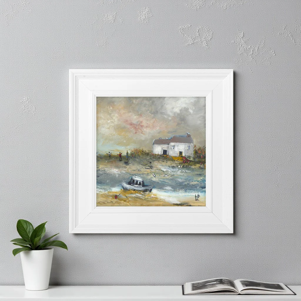 Lobster Pots and Buoys HF Framed Picture - GW114 - Image 2