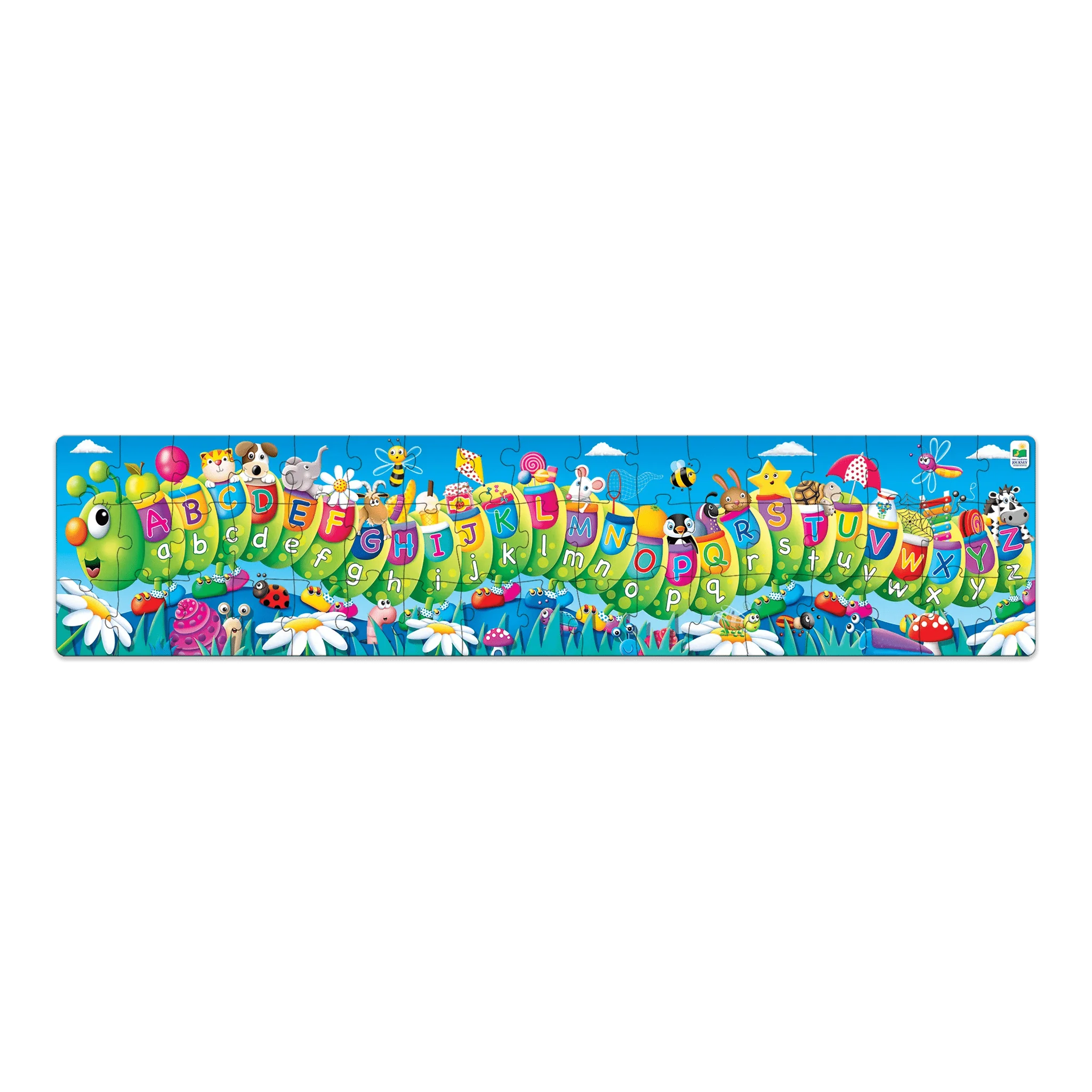 Long & Tall Puzzle - ABC Caterpillar Letters - Image 2