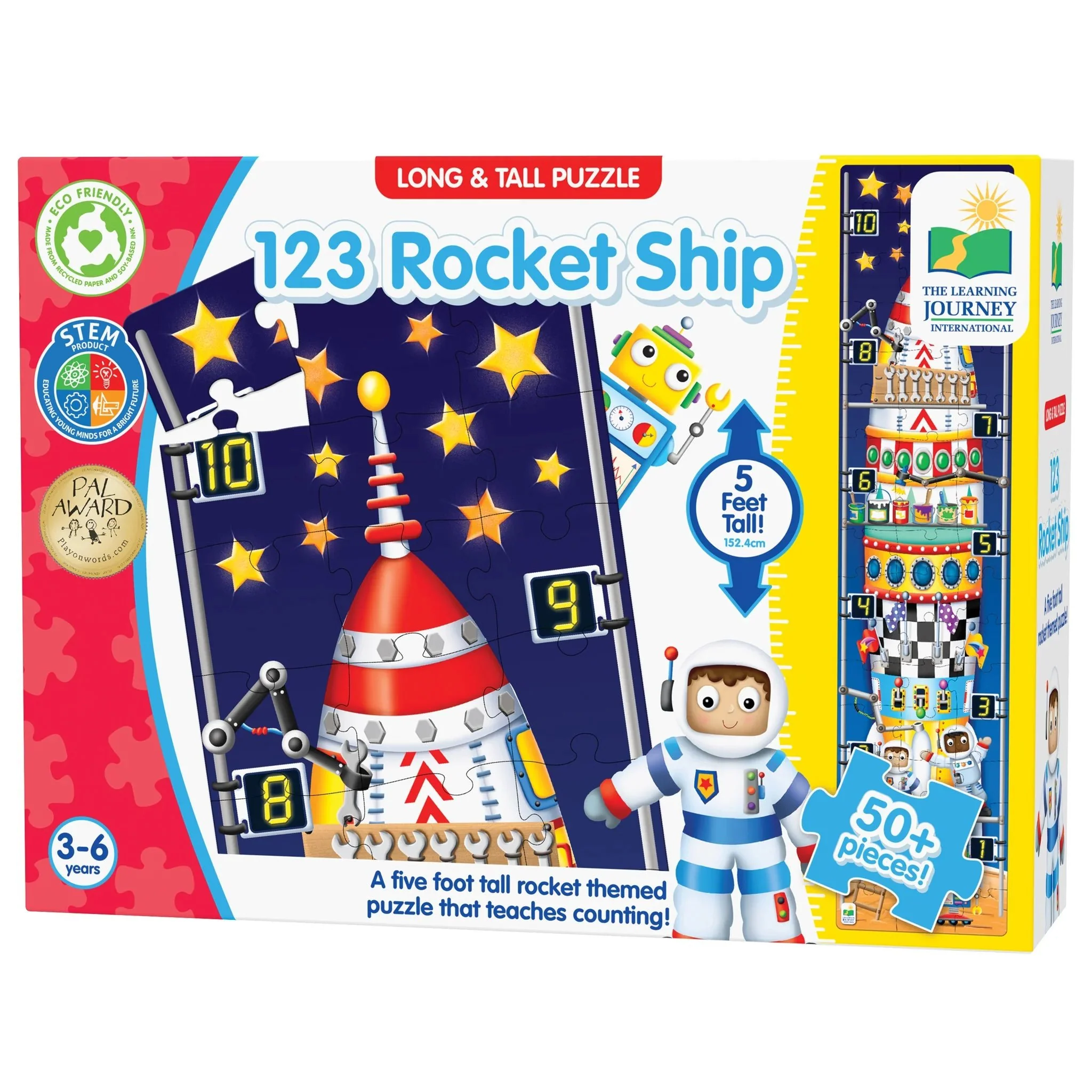 Long & Tall Puzzles - Rocket Numbers