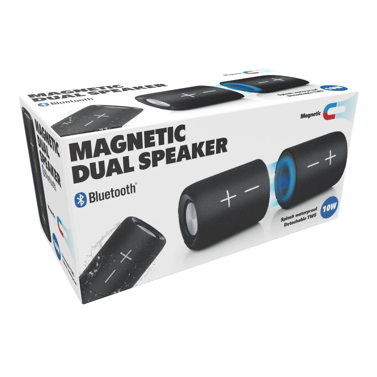 Magnetic Bluetooth Dual Speaker 10W