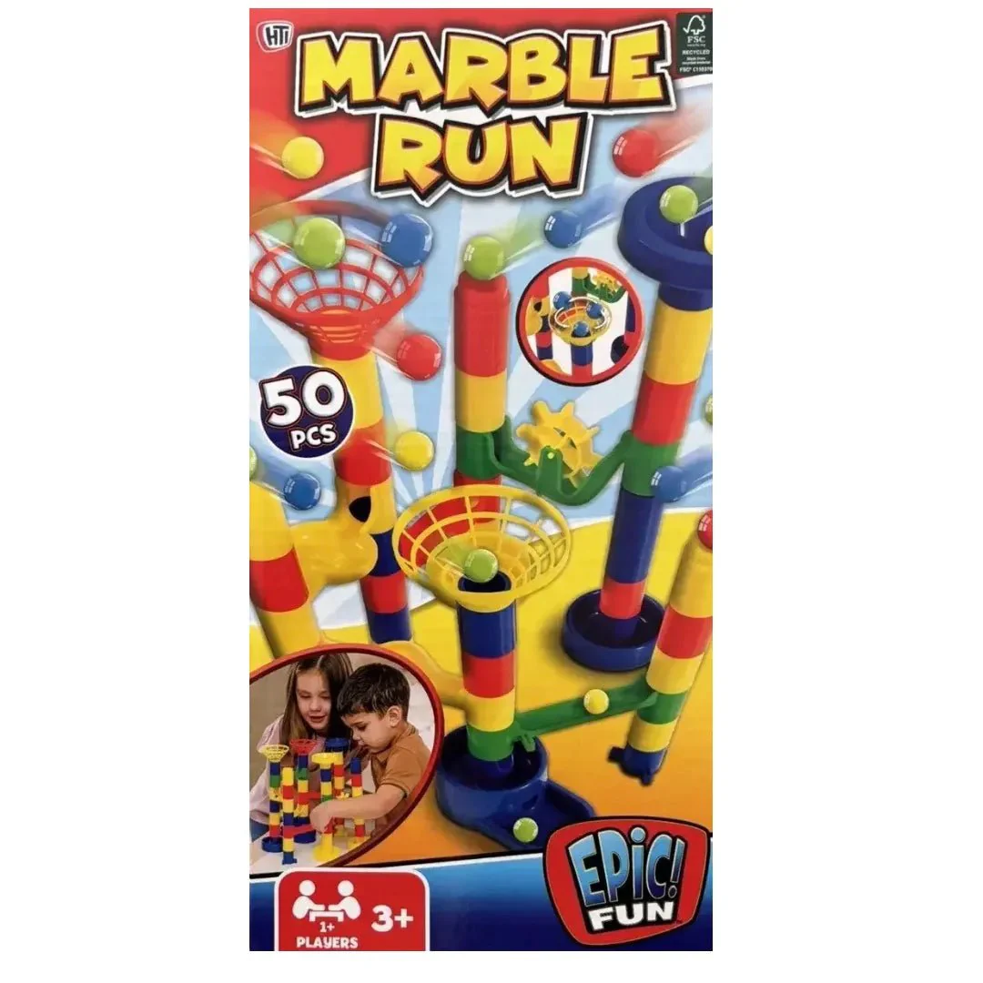 Marble Run Game - 50 Pcs