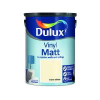 Matt 5L Warm White Dulux