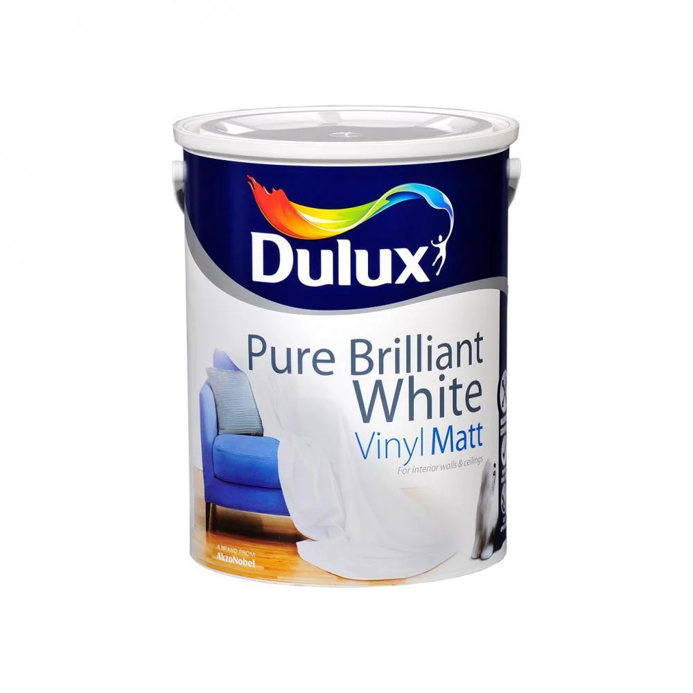 Matt 5L White Dulux