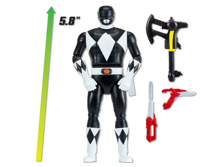 Mighty Morphin Power Rangers Re-Ignition Action Figure Black Ranger - Image 5