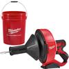 Milwaukee M12BDC8-0C M12 Sub Compact Drain Cleaner With 8mm Spiral Diameter (Bare Unit) - Image 2