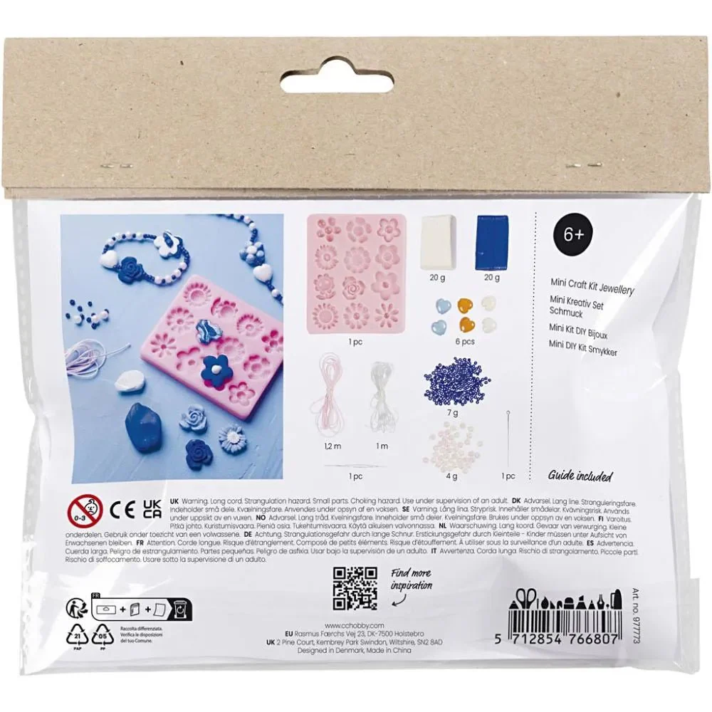 Mini Craft Kit Jewellery Flowers Assorted Styles - Image 4