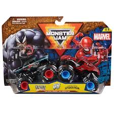 Monster Jam 1.64 Marvel Die Cast Trucks 2 Pack