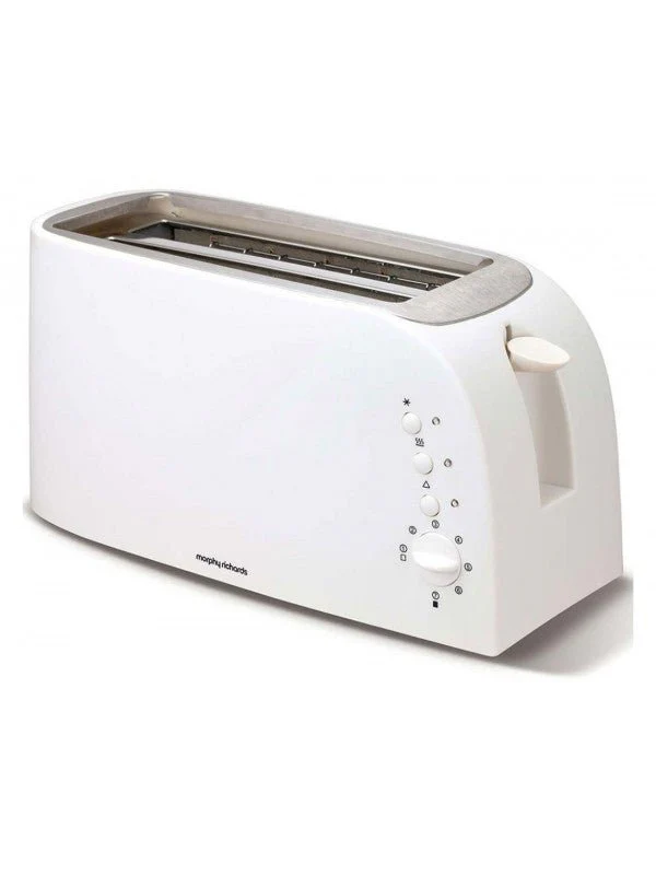 Morphy Richards- 980507 I  Essentials 4 Slice Toaster - White