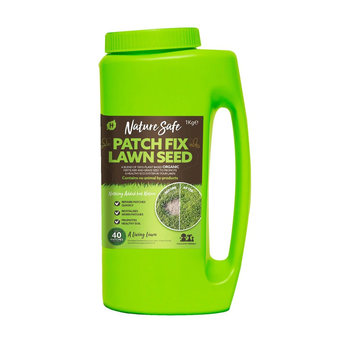 Nature Safe Patch-fix Lawn Seed 1KG