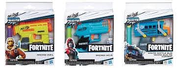 Nerf Microshots Fortnite Assorted Styles