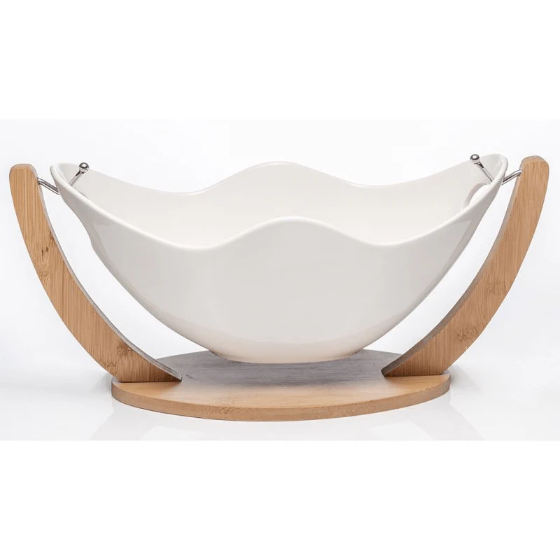 Newgrange Living Fruit Bowl With Stand