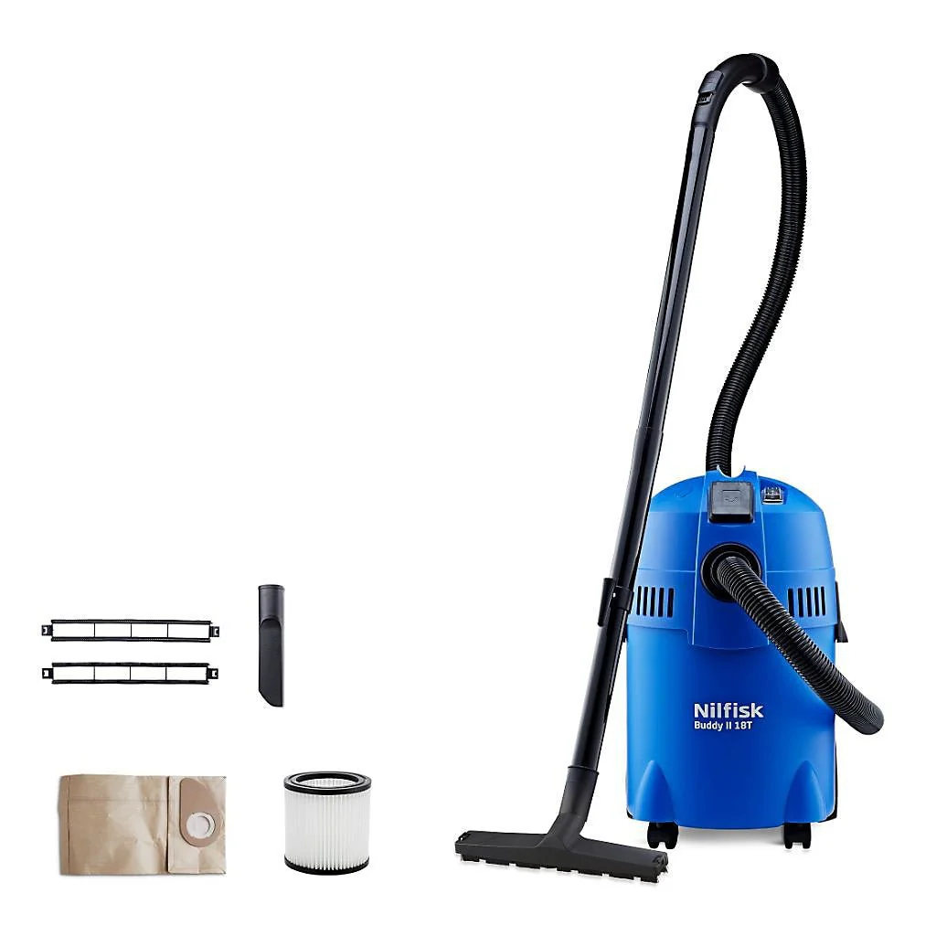 Nilfisk Buddy II 18 T Wet & Dry Vacuum Cleaner with Blow Function