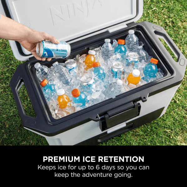 Ninja FrostVault 50QT/47L Hard Cooler - Cloud White FB151UKWH - Image 9