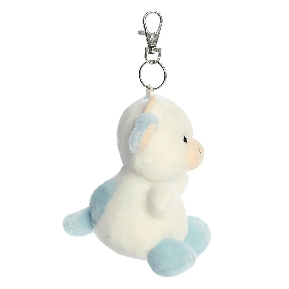 Palm Pals 4" Skyla Blueberry Cow Clip-On - Image 2