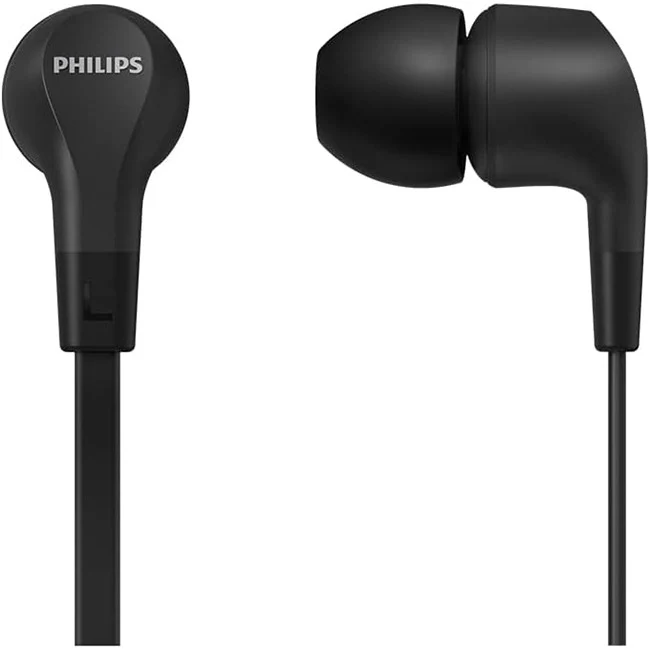 Philips Wired C-Type Earbuds TAE1105BK/00 Black - Image 2