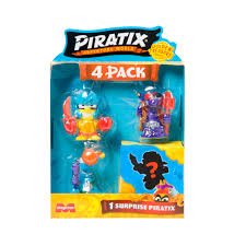 Piratix Golden Treasure 4 pack