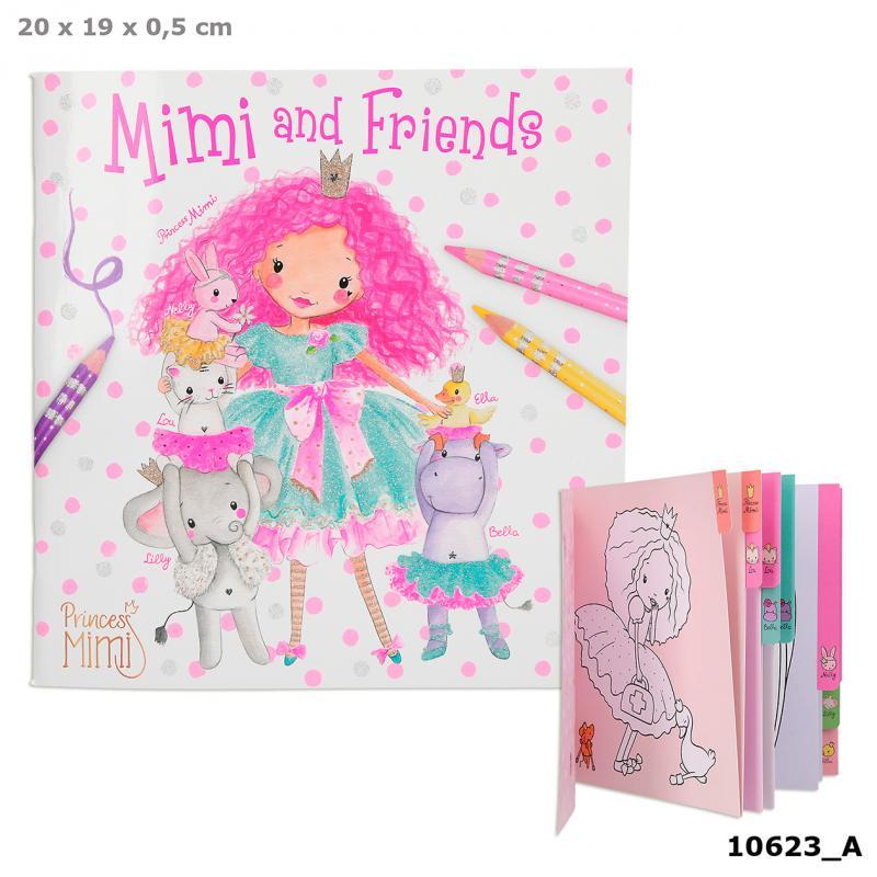 PRINCESS MIMI & FRIENDS COLOURING BOOK 10623