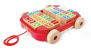Pull-Along Cart With Stacking Blocks - Image 4