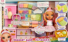 Rainbow High Little Dessert Shop With Kandy Playset