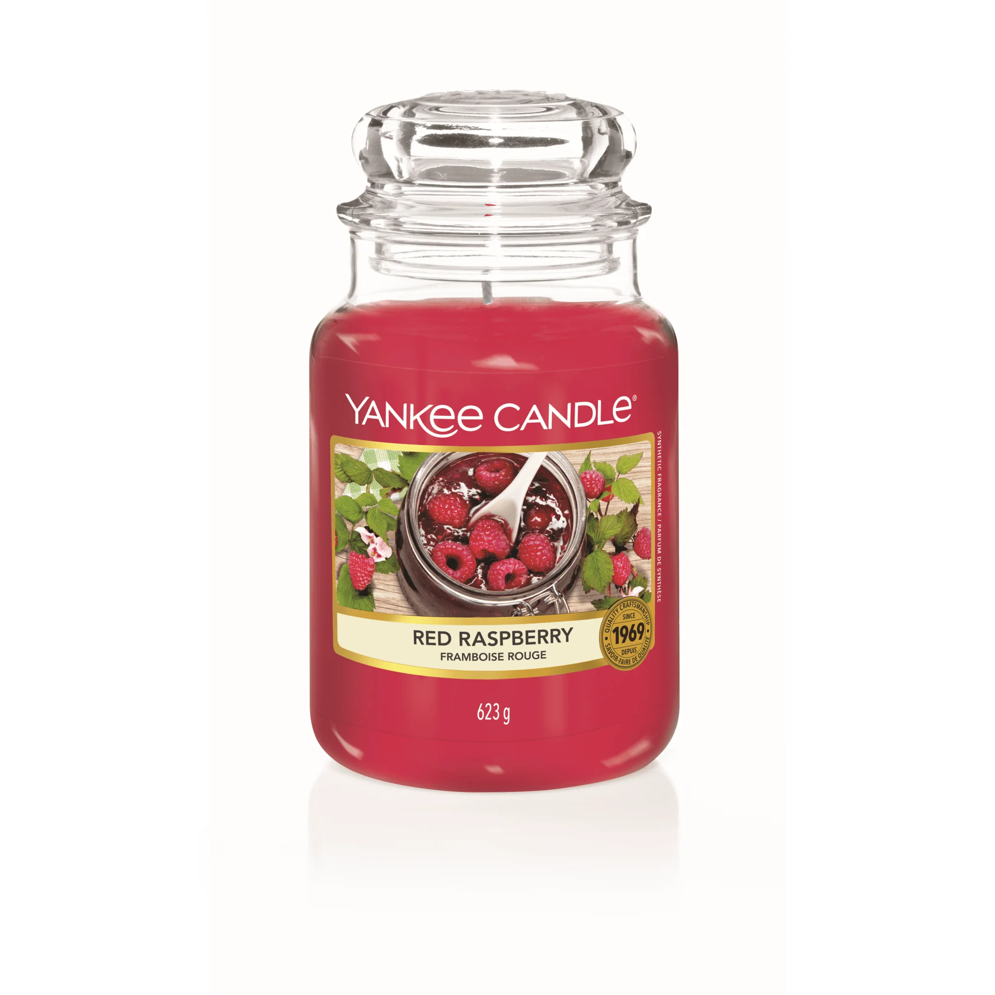 Red Raspberry Large Yankee Candle 623g