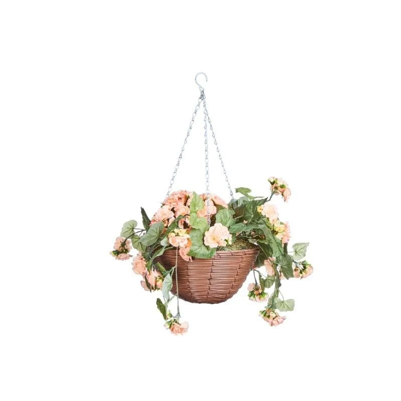 Regal Hanging Basket – Begonia Blooms - Image 2