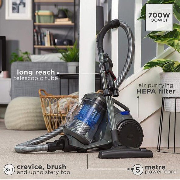 Russell Hobbs Titan2 Bagless Cylinder Vacuum Cleaner | Rhcv4101 - Image 2