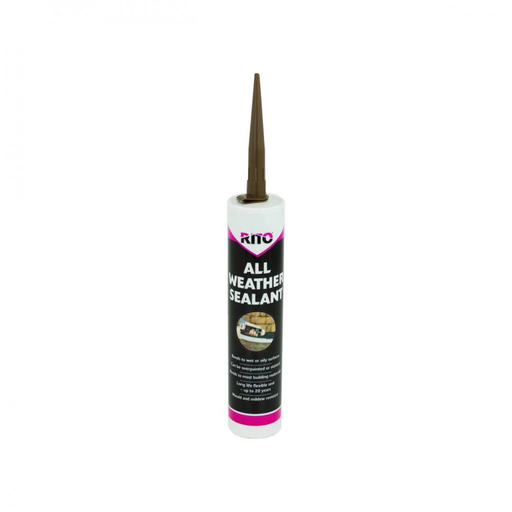 Rito All Weather Sealant 300ml - Brown - Image 2