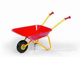Rolly Metal Wheelbarrow