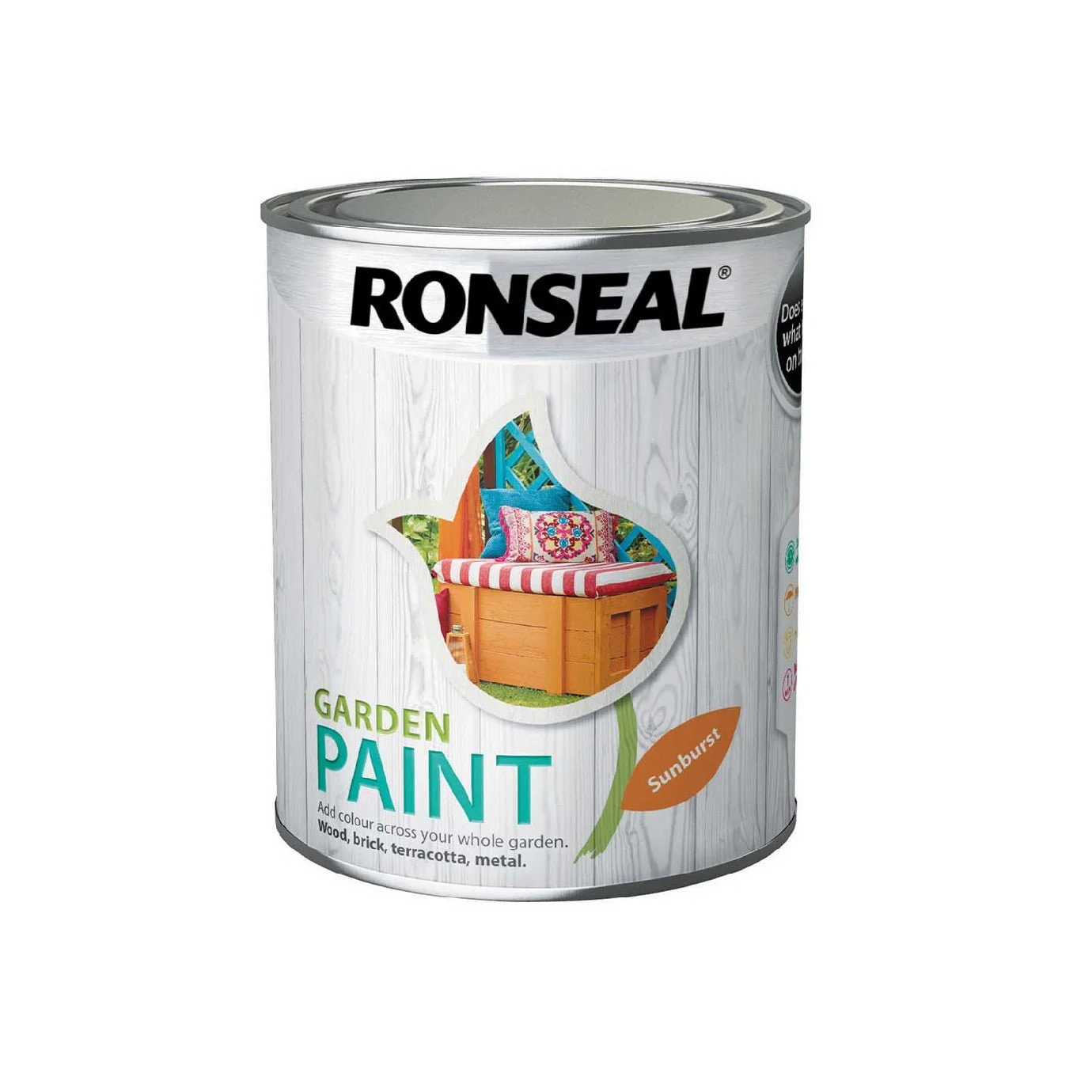 Ronseal Garden Paint Sunburst 750ml