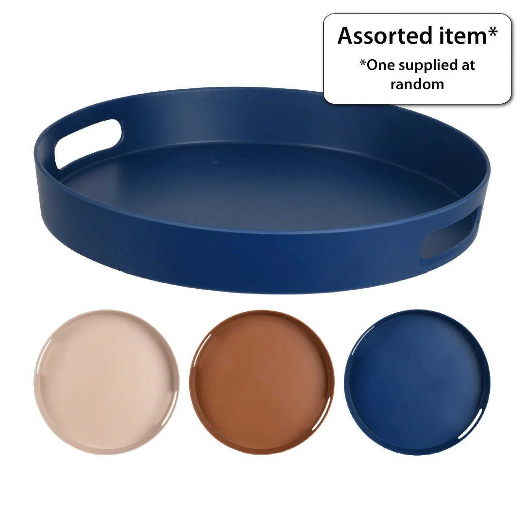 Round Melamine Serving Tray 30cm