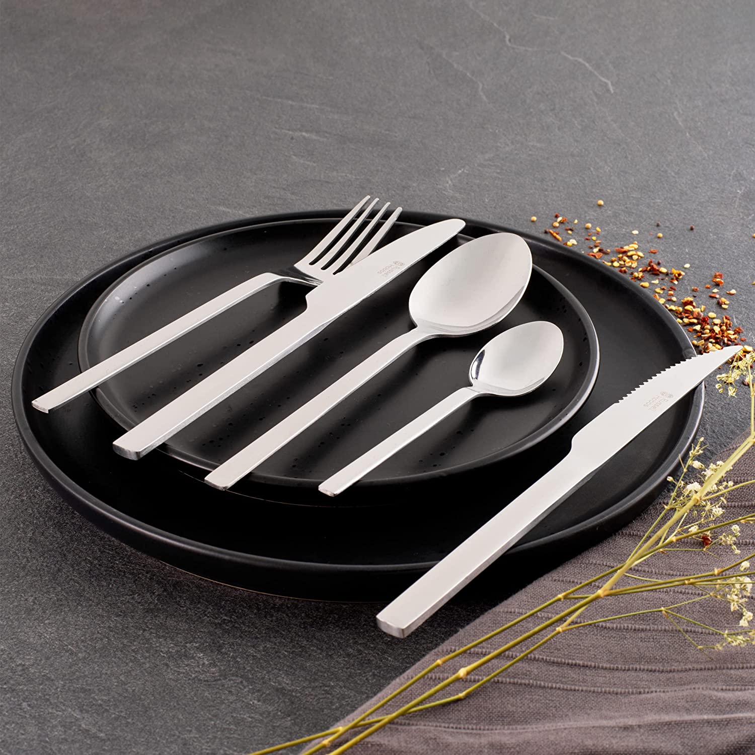 Russell Hobbs 20 Pc Vermont Cutlery Set - Image 3
