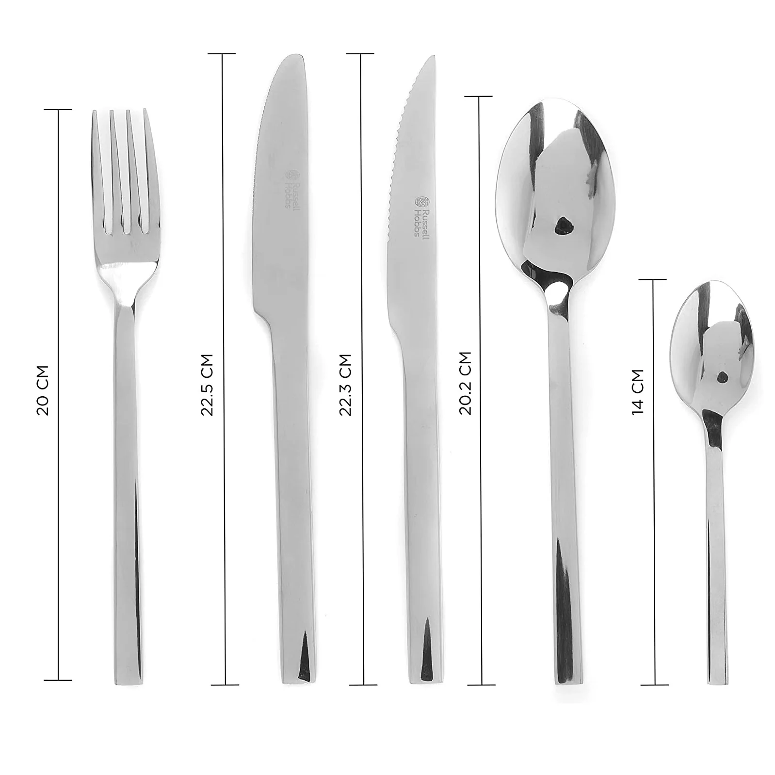 Russell Hobbs 20 Pc Vermont Cutlery Set - Image 4