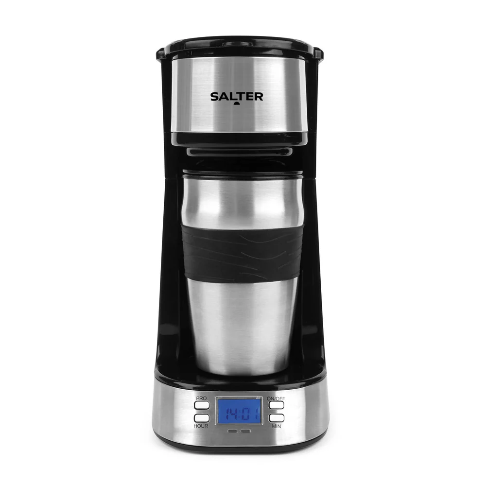 Salter Digital Coffee Maker to Go & Travel Mug