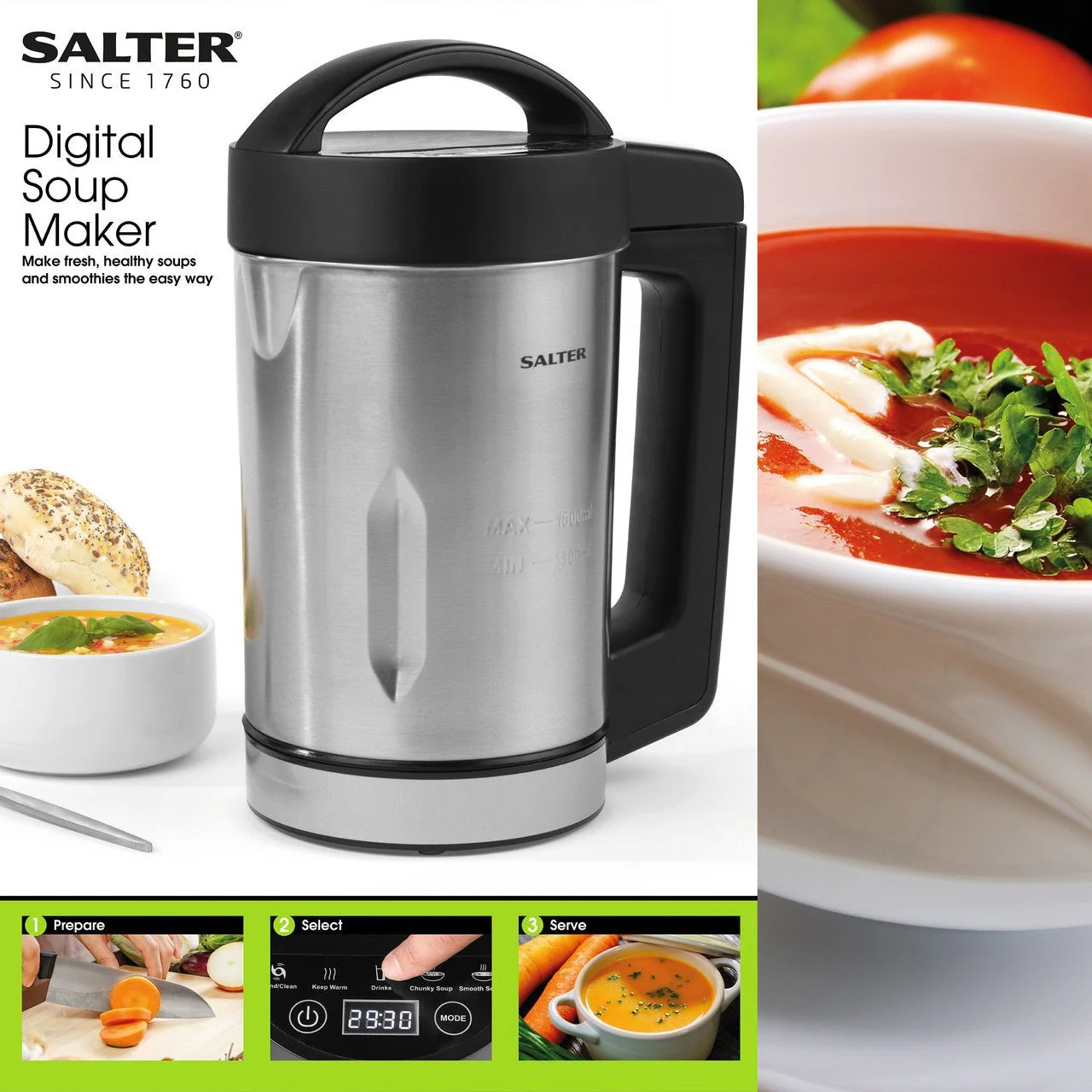 Salter Digital Soup Maker 900W - Image 3