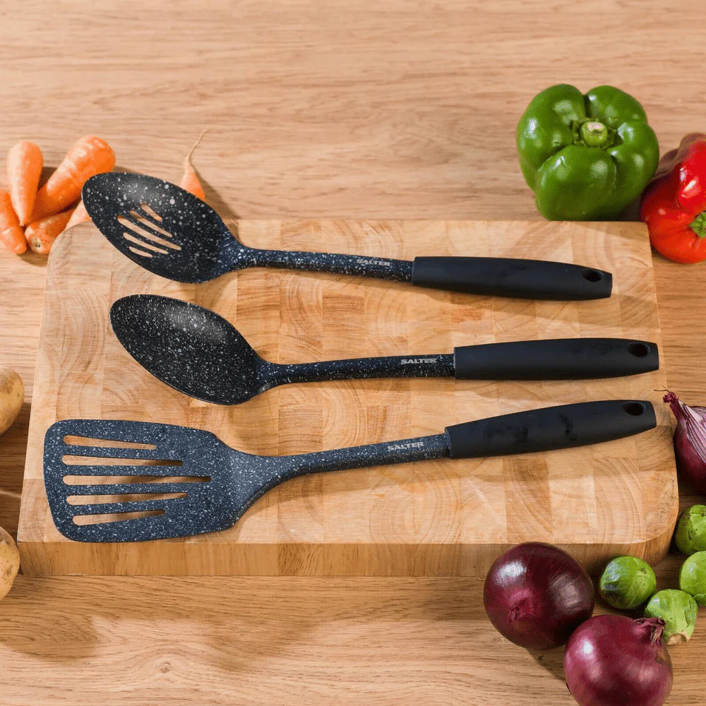 Salter Megastone 3-Piece Stainless Steel Utensil Set - Image 3