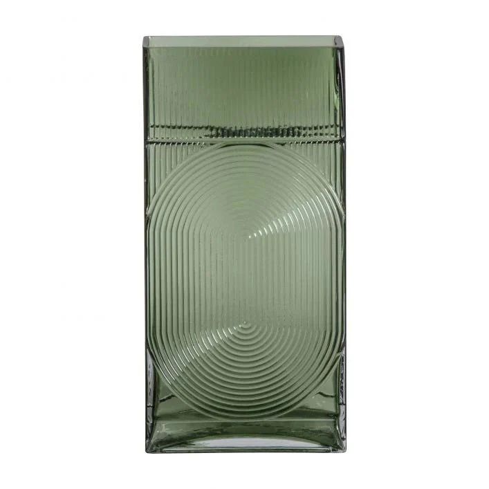 Savaro Green Glass Vase