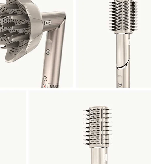 Shark FlexStyle 5-in-1 Air Styler & Hair Dryer with Storage Case - Stone HD440SLUK - Image 3