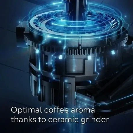 Siemens TP515GB1 Bean to Cup Coffee Machine – Black / Silver - Image 9