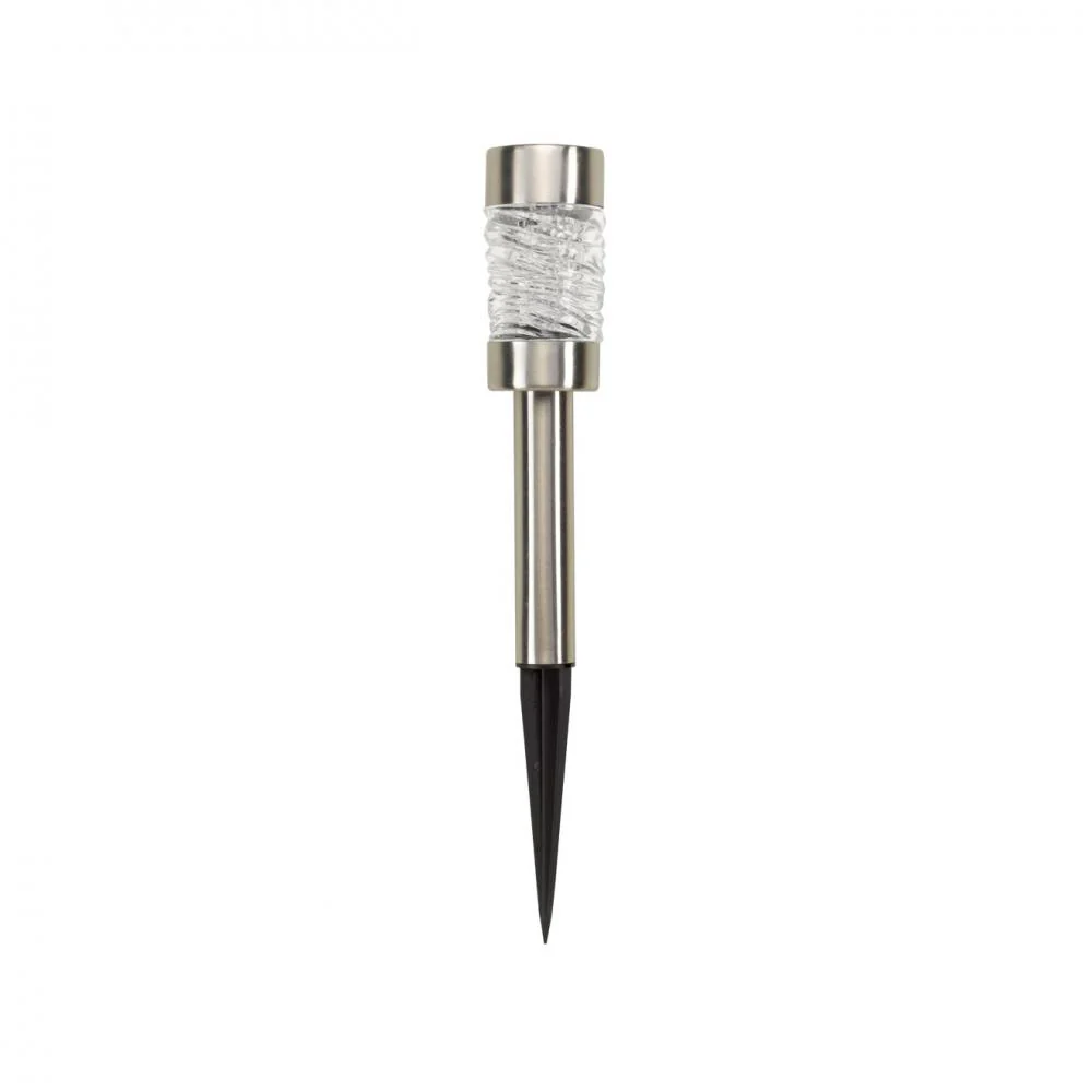 Smart Solar Martini Stainless Steel Stake Light - 4pk