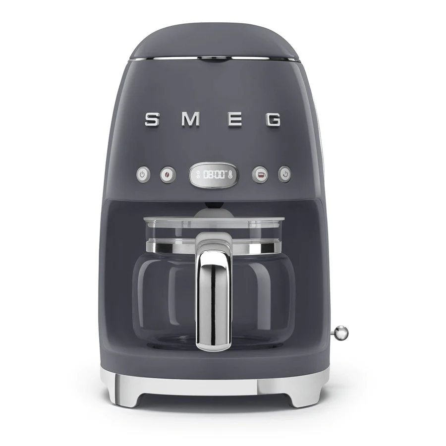 Smeg DCF02GRUK Drip Coffee Machine in Grey