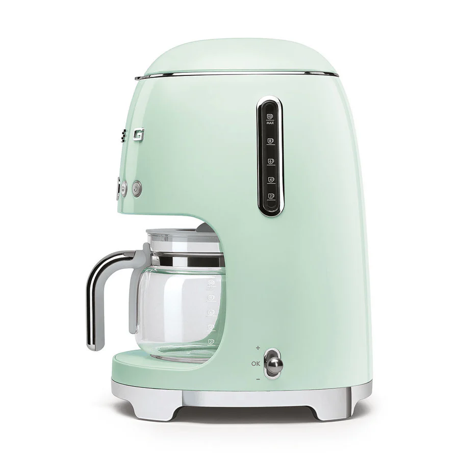 Smeg DCF02PGUK Drip Coffee Machine in Pastel Green - Image 2