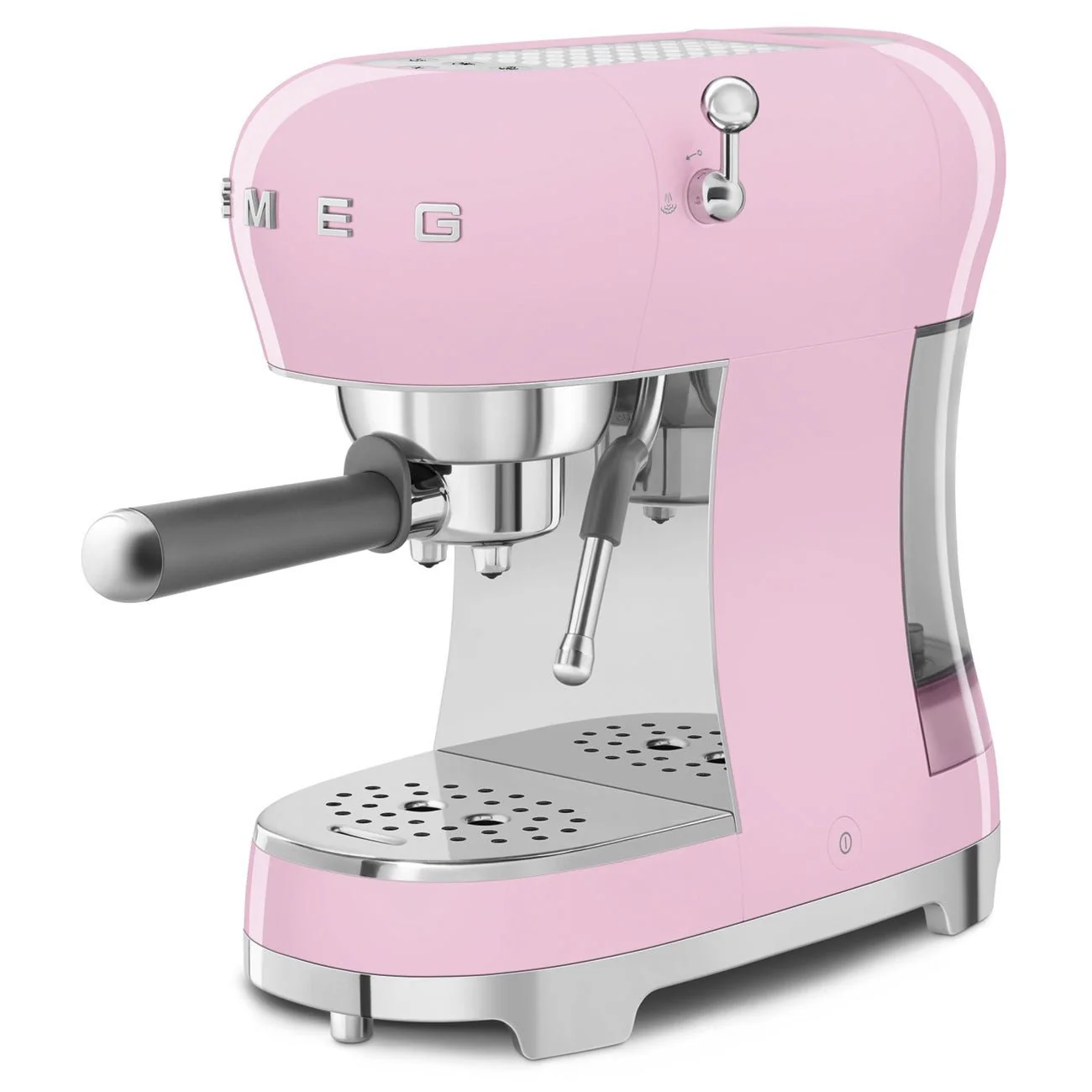 Smeg Espresso Coffee Machine with Pump 50's Style Pink ECF02PKUK - Image 3