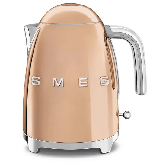 Smeg KLF03RGUK Retro 1.7L 3KW Jug Kettle - Rose Gold